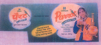 Girnar Parrot Device mark 821253 Trademark