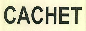 Cachet Device mark 2769204 Trademark