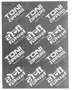 Toni Zippers Device mark 895761 Trademark
