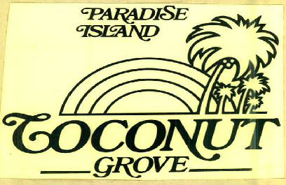 Paradise Island Coconut Grove (device Of Tree) Device mark 498380 Trademark