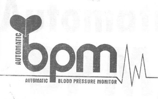 Automatic Bpm (label) Device mark 1670336 Trademark