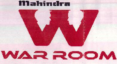 Mahindra W War Room Device mark 2402178 Trademark