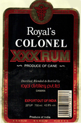 Royal's Colonel Xxxrum Device mark 1226515 Trademark