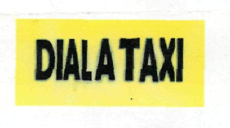 Diala Taxi (device) Device mark 2150937 Trademark