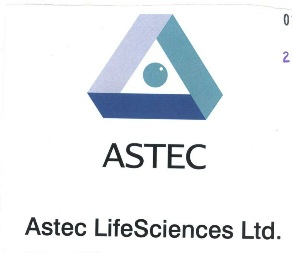 Astec Lifesciences Ltd. Device mark 1702721 Trademark