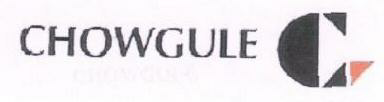 Chowgule (device) Device mark 1671797 Trademark