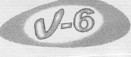 V-6 ( Device Of Letter ), Label Pasted Device mark 1660506 Trademark