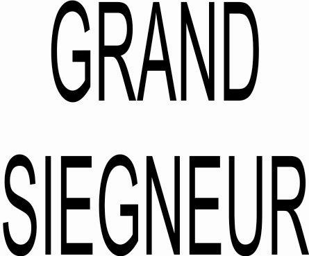 Grand Siegneur Device mark 2093618 Trademark