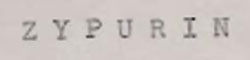 Z Y P U R I N Device mark 658406 Trademark