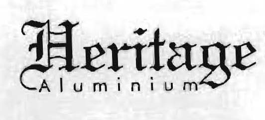 Heritage Aluminium Device mark 1404731 Trademark