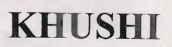 Khushi Device mark 1086351 Trademark