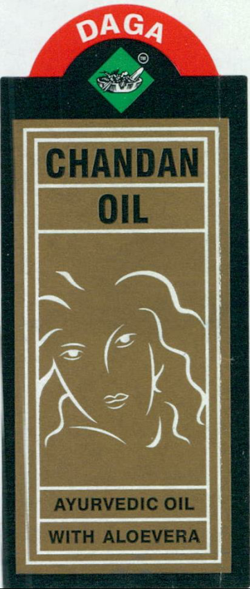 Daga Chandan Oil(label) Device mark 1007050 Trademark