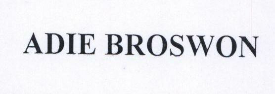 Adie Broswon Device mark 1566129 Trademark