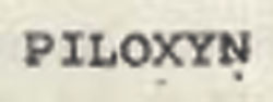 Piloxyn Device mark 728137 Trademark