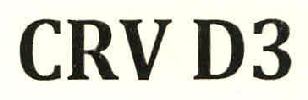 Crv D3 Device mark 2789196 Trademark