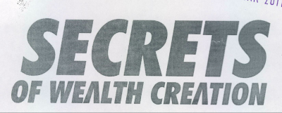Secrets Of Wealth Creation Device mark 2113777 Trademark