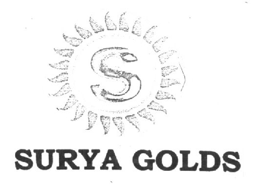 Surya Golds (label) Device mark 1150177 Trademark