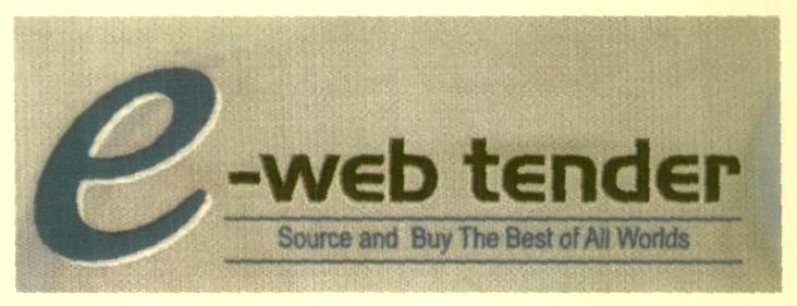 E-web Tender (label) Device mark 1631475 Trademark