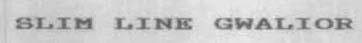 Slim Line Gwalior. Device mark 842021 Trademark