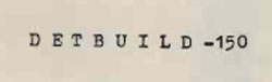 Detbuild-150 Device mark 733396 Trademark