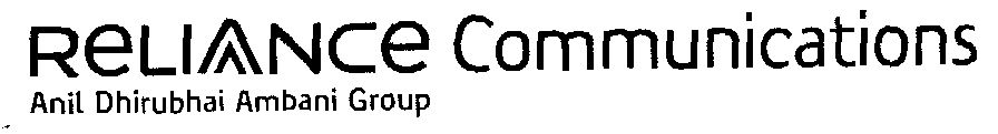 Reliance Communications Anil Dhirubhai Ambani Group (letter Written In Special Form) Device mark 1459778 Trademark