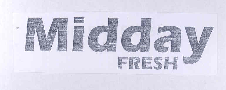 Midday (labal) Device mark 1676833 Trademark