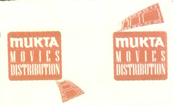 Mukta Movies (label). Device mark 1427939 Trademark