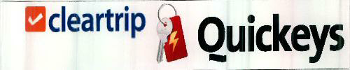 Cleartrip Quickeys (device Of Key) Device mark 2356379 Trademark