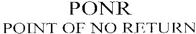 Ponr Point Of No Return Device mark 2198669 Trademark