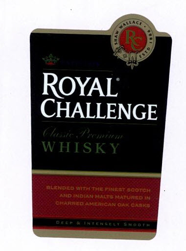 Royal Challenge Classic Premium Whisky Device mark 2980803 Trademark