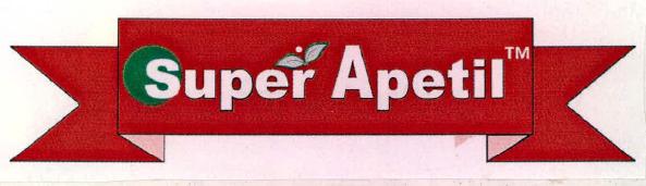 Super Apetil Device mark 2179276 Trademark