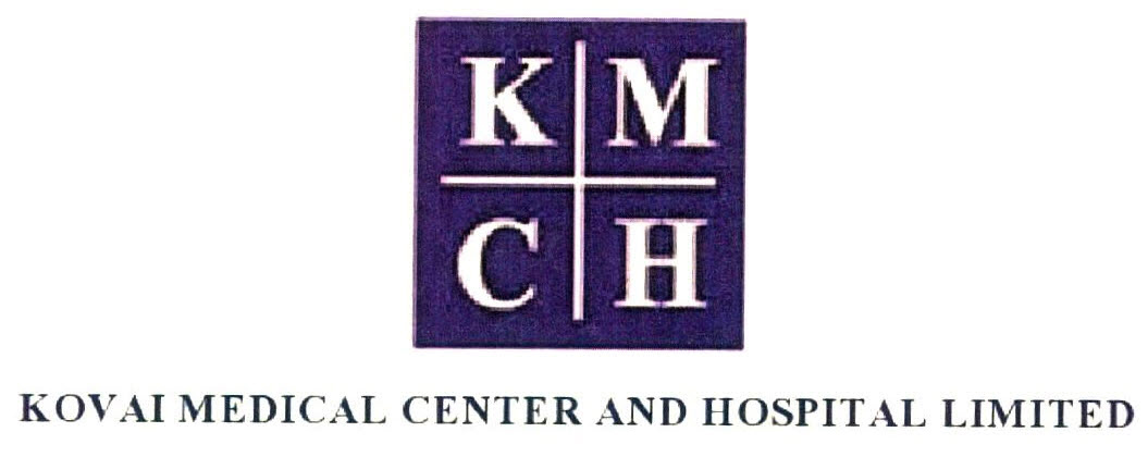 K M C H Kovai Medical Center And Hospital Limited Device mark 2603362 Trademark