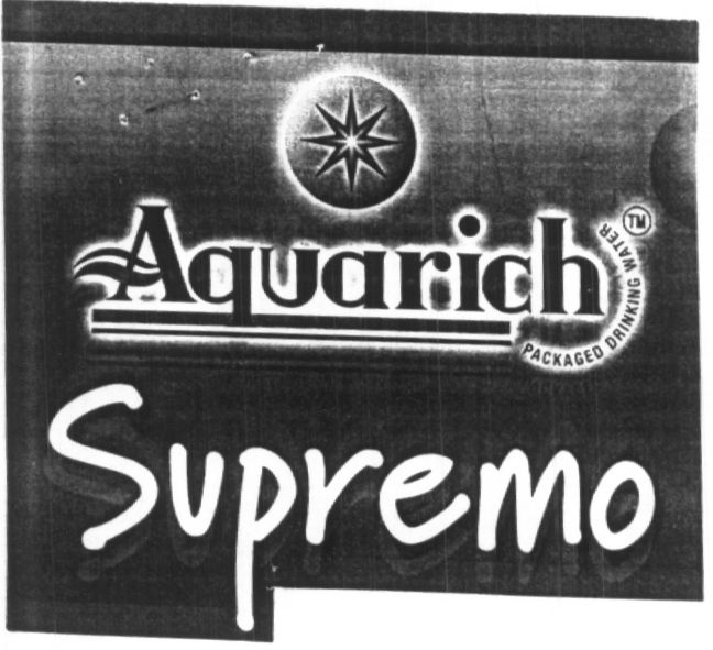 Aquarich Supremo Device mark 1079560 Trademark