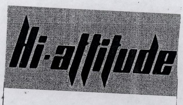 Hi-attitude (special Form Of Writing) Device mark 1508275 Trademark