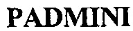 Padmini Device mark 605374 Trademark