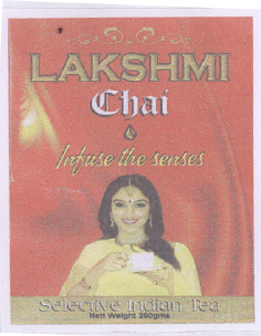 Lakshmi Chai (device Of Woman) Device mark 2202837 Trademark