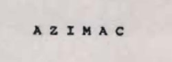A Z I M A C Device mark 913472 Trademark