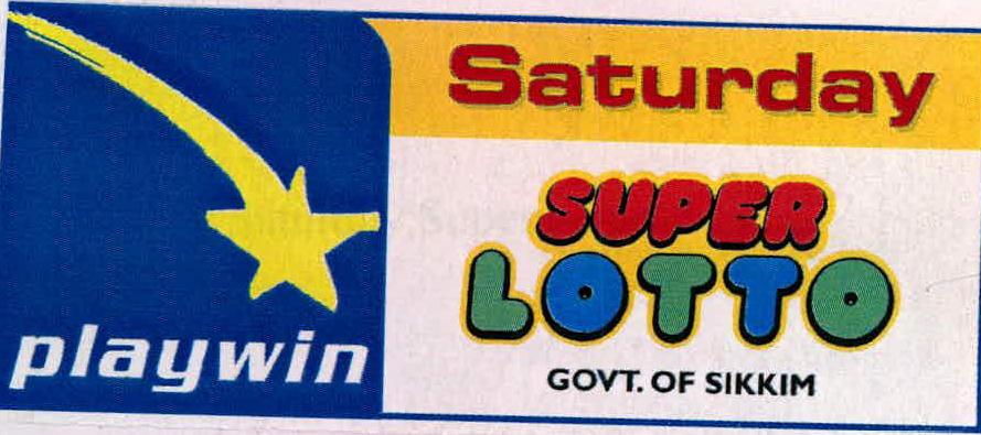 Playwin Super Lotto (label) Device mark 1723470 Trademark