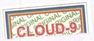 Cloud - 9 (label) Device mark 1592202 Trademark