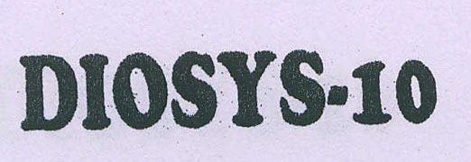 Diosys-10 Device mark 1662409 Trademark