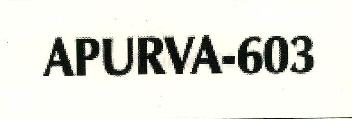 Apurva-603 Device mark 2292300 Trademark