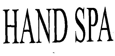 Hand Spa (label) Device mark 2206536 Trademark