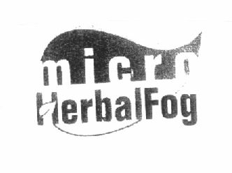 M I C R O Herbalfog ( Label) Device mark 1448278 Trademark