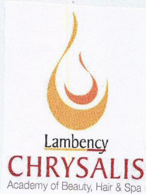 Lambency, Chrysalis( With Label) Device mark 1622372 Trademark