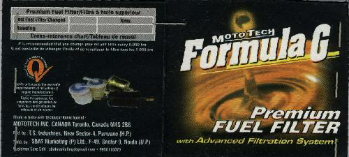 Mototech Formula G With Device Device mark 1785160 Trademark