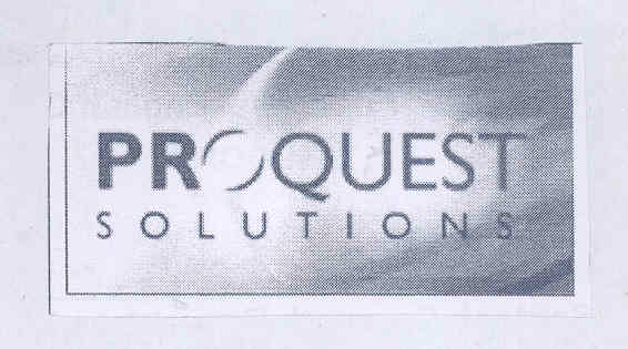 Proquest Solutions (label) Device mark 1755790 Trademark