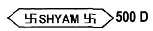 Shyam (500 D) Device mark 1968897 Trademark