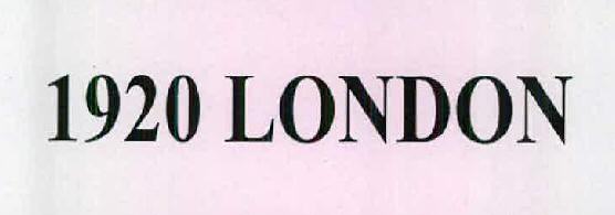 1920 London Device mark 2480937 Trademark