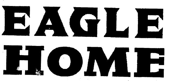 Eagle Home (label) Device mark 1298072 Trademark