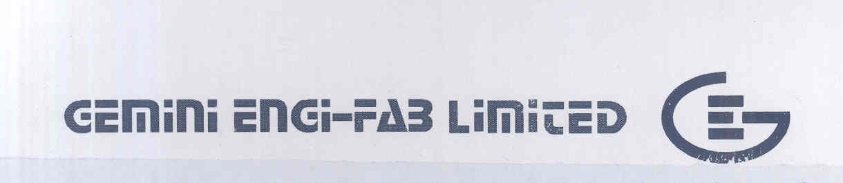 Gemini Engi-fab Limited (label) Device mark 1704443 Trademark